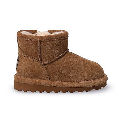 Bearpaw Alyssa Toddler Girls Winter Boots Round Toe Pull-On Design