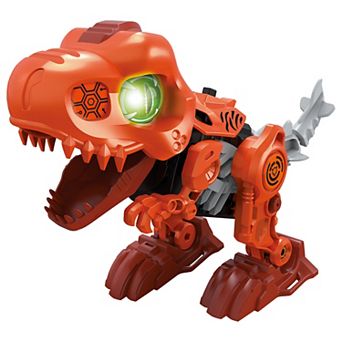 Flipo Orange Dinosaur Tech Build-It Kit