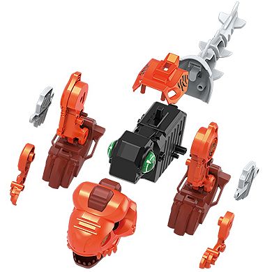 Flipo Orange Dinosaur Tech Build-It Kit