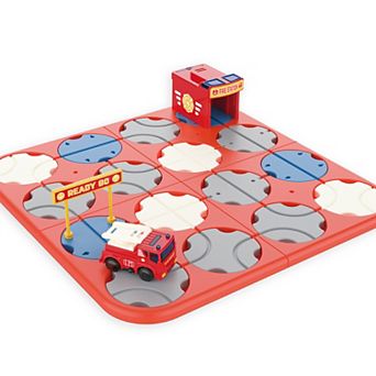 Flipo A-Maze Track DIY Maze Set with Fire Truck