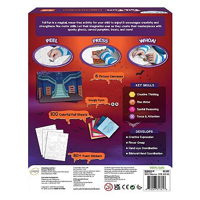 Skillmatics Foil Fun Halloween Edition Art and Craft Activity Set