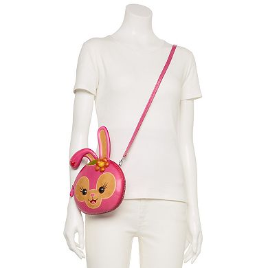 AmeriLeather Bunny Leather Crossbody Bag