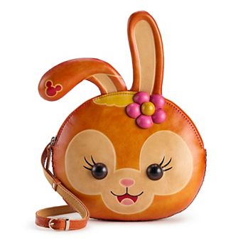 AmeriLeather Bunny Leather Crossbody Bag