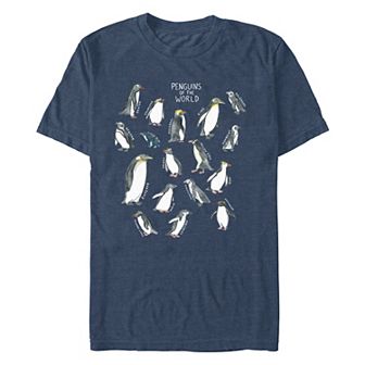 Men's Penguins Of The World Graphic Tee