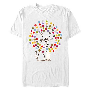 Men's Polka Dot Lion Graphic Tee