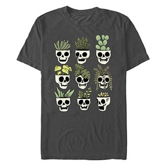 Men's Skull Vases Graphic Tee