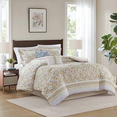 Madison Park Sadie Floral Comforter Set & Coordinating Pillows