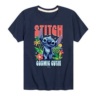Disney's Lilo & Stitch Live Action Boys 8-20 Cosmic Cutie Graphic Tee