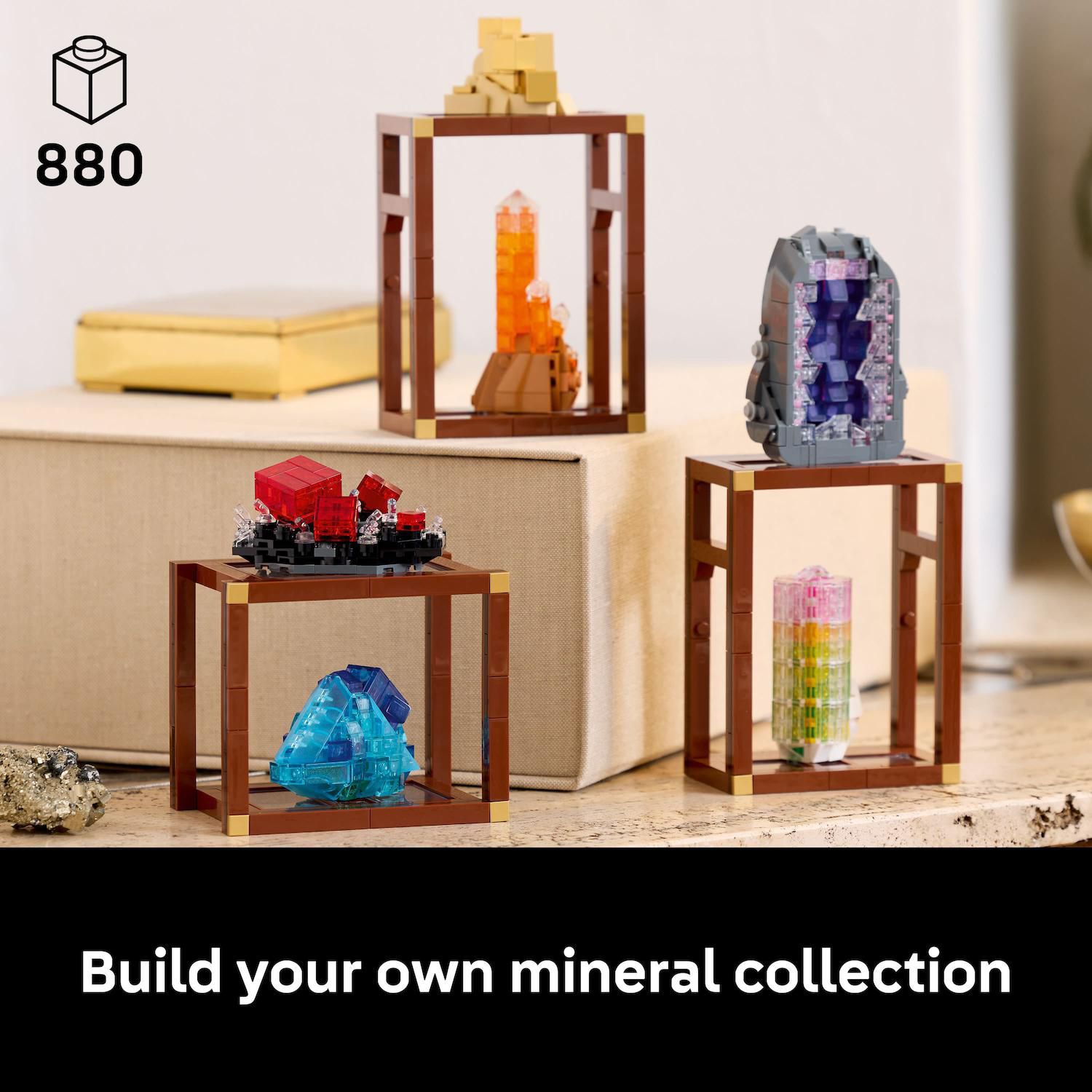 Детский конструктор LEGO Ideas Mineral Collection 21362 Building Kit (880 Pieces) — фото 2
