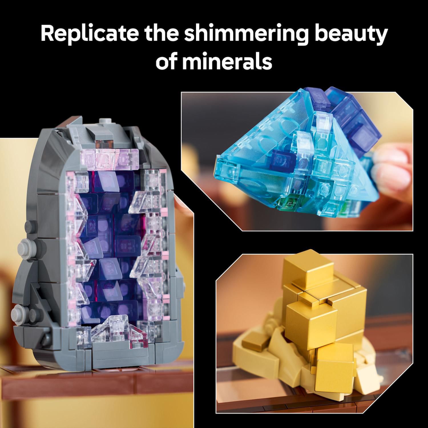 Детский конструктор LEGO Ideas Mineral Collection 21362 Building Kit (880 Pieces) — фото 4