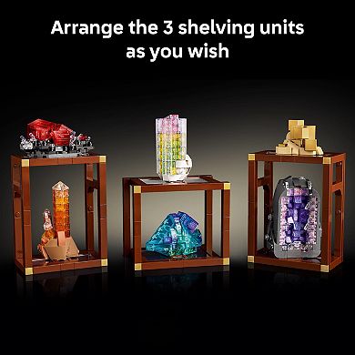 LEGO Ideas Mineral Collection 21362 Building Kit (880 Pieces)
