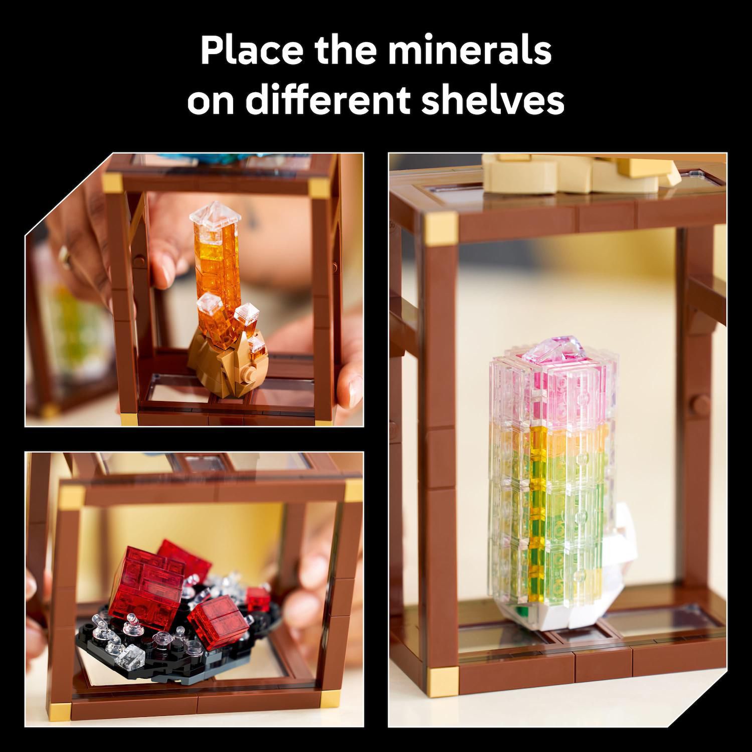 Детский конструктор LEGO Ideas Mineral Collection 21362 Building Kit (880 Pieces) — фото 6