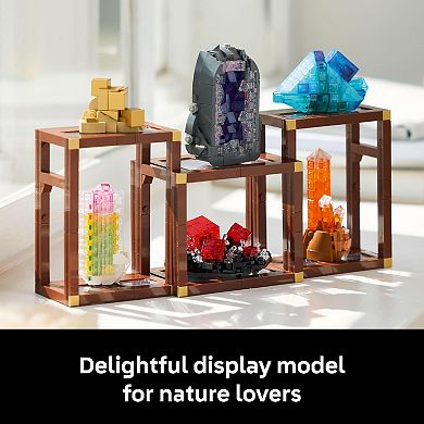 LEGO Ideas Mineral Collection 21362 Building Kit (880 Pieces)