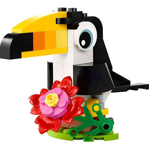 Детские конструкторы LEGO Creator 3-in-1 Tropical Toucan 30688 Building Kit (59 Pieces)
