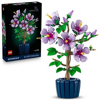 LEGO Botanicals Hibiscus Flower 10372 Building Kit (1,176 Pieces)
