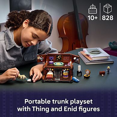 LEGO Wednesday Thing’s Apartment 76785 Building Kit (828 Pieces)