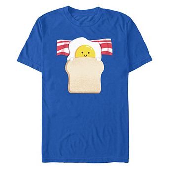 Men's Bacon, Eggs & Toast Graphic Tee