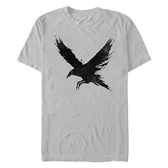 Men's Raven Ink Art Graphic Tee
