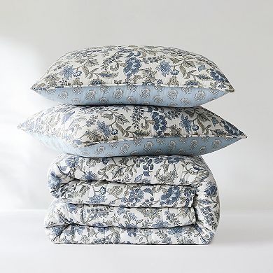 Lush Decor Lillian 6-pc. Block Print Reversible Quilt Set