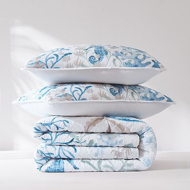 Lush Decor Oceana 5-pc. Watercolor Sea Life Quilt Set