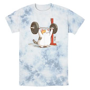 Men's Fitness Kitty Graphic Tee