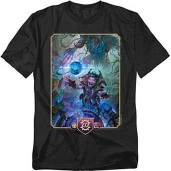 Big and Tall Dungeons & Dragons Warlock Graphic Tee