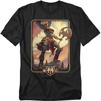 Big & Tall Original & Unrestored Dungeons And Dragons 2024 Barbarian Graphic Tee