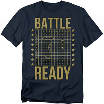 Big & Tall Original & Unrestored Battleship Battle Ready Graphic Tee