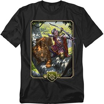 Big & Tall Original & Unrestored Dungeons And Dragons 2024 Ranger Graphic Tee