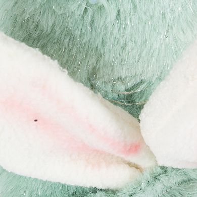 Gerson 17-in. Lighted Fabric Easter Bunny Gnome Floor Decor 2-pc. Set