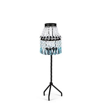 Gerson 17.13 in Solar Beaded Lamp