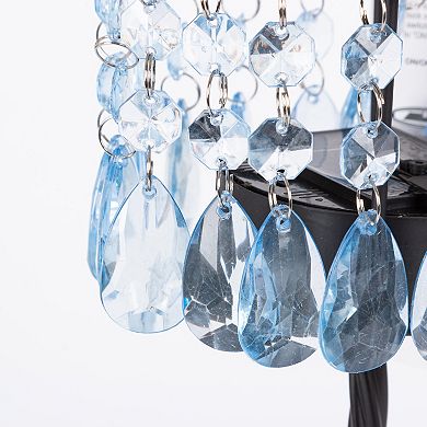 Gerson 17.13-in. Solar Beaded Lamp