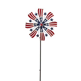 Gerson 63 in American Wind Spinner Yard Stake