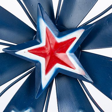 Gerson 63-in. American Wind Spinner Yard Stake