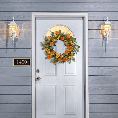 Gerson 24-in. Spring Flower Artificial Wreath