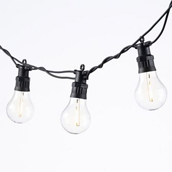 Gerson 14.75-ft. Connectable LED Patio String Lights