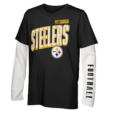 Kids Pittsburgh Steelers The Mix 3-in-1 Combo Tee