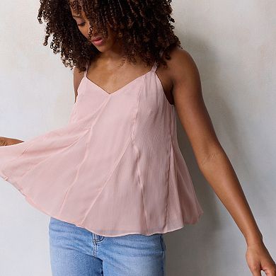 Women's LC Lauren Conrad Flutter Tank Top