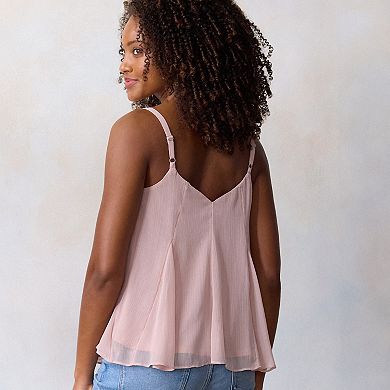 Women's LC Lauren Conrad Flutter Tank Top