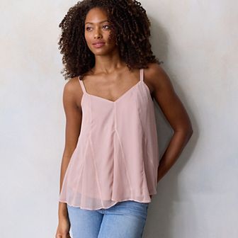 Women's LC Lauren Conrad Flutter Tank Top
