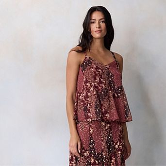 Women's LC Lauren Conrad Flutter Tank Top