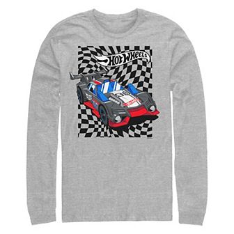 Big & Tall Hot Wheels '96 Race Car Long Sleeve Graphic Tee