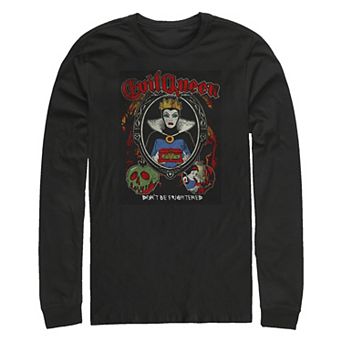 Disney Villains Evil Queen Don't Be Frightened Big & Tall Long Sleeve Graphic Tee