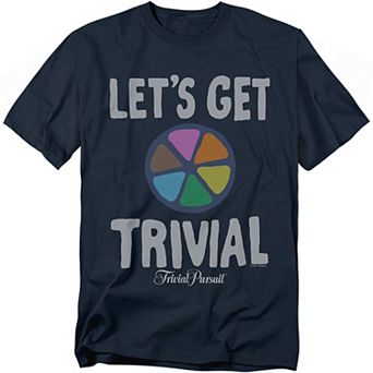 Big & Tall Original & Unrestored Let's Get Trivial Graphic Tee