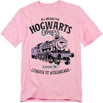 Big & Tall Original & Unrestored Harry Potter Hogwarts Express Graphic Tee