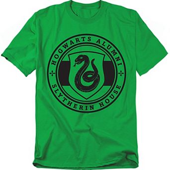 Big & Tall Original & Unrestored Harry Potter Slytherin House Badge Graphic Tee