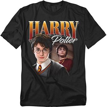 Big & Tall Original & Unrestored Harry Potter The GOAT Homage Graphic Tee
