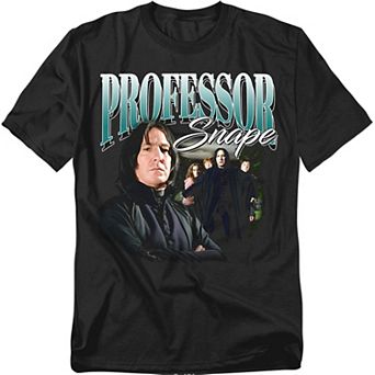 Big & Tall Original & Unrestored Harry Potter Professor Snape Homage Graphic Tee