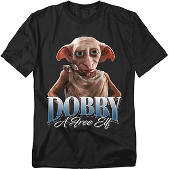 Big & Tall Harry Potter Dobby The Elf Homage Graphic Tee