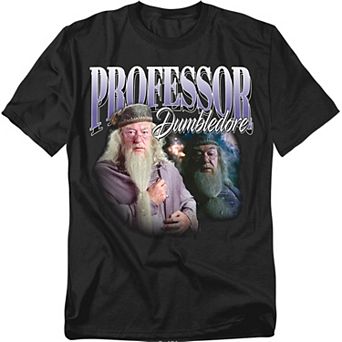 Big & Tall Original & Unrestored Harry Potter Professor Dumbledore Graphic Tee